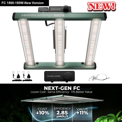 Mars hydro 1500 led grow - fc,