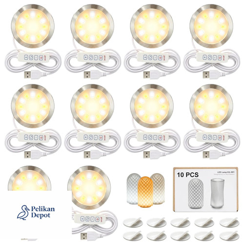 Led lichtset mh001 - 5v, usb