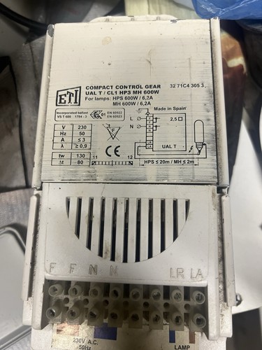 Eti compact control gear - control,